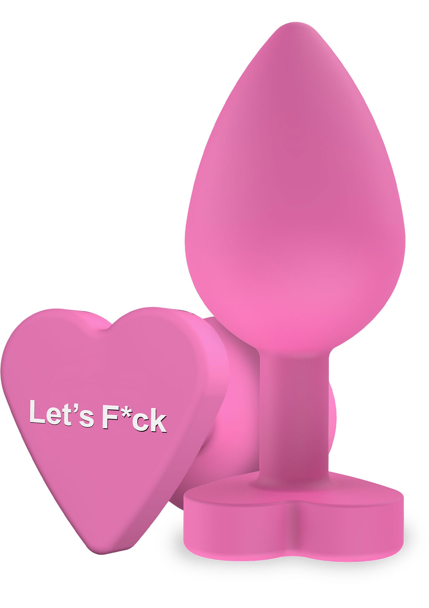Toyjoy Let's Fuck Buttplug PINK - 0
