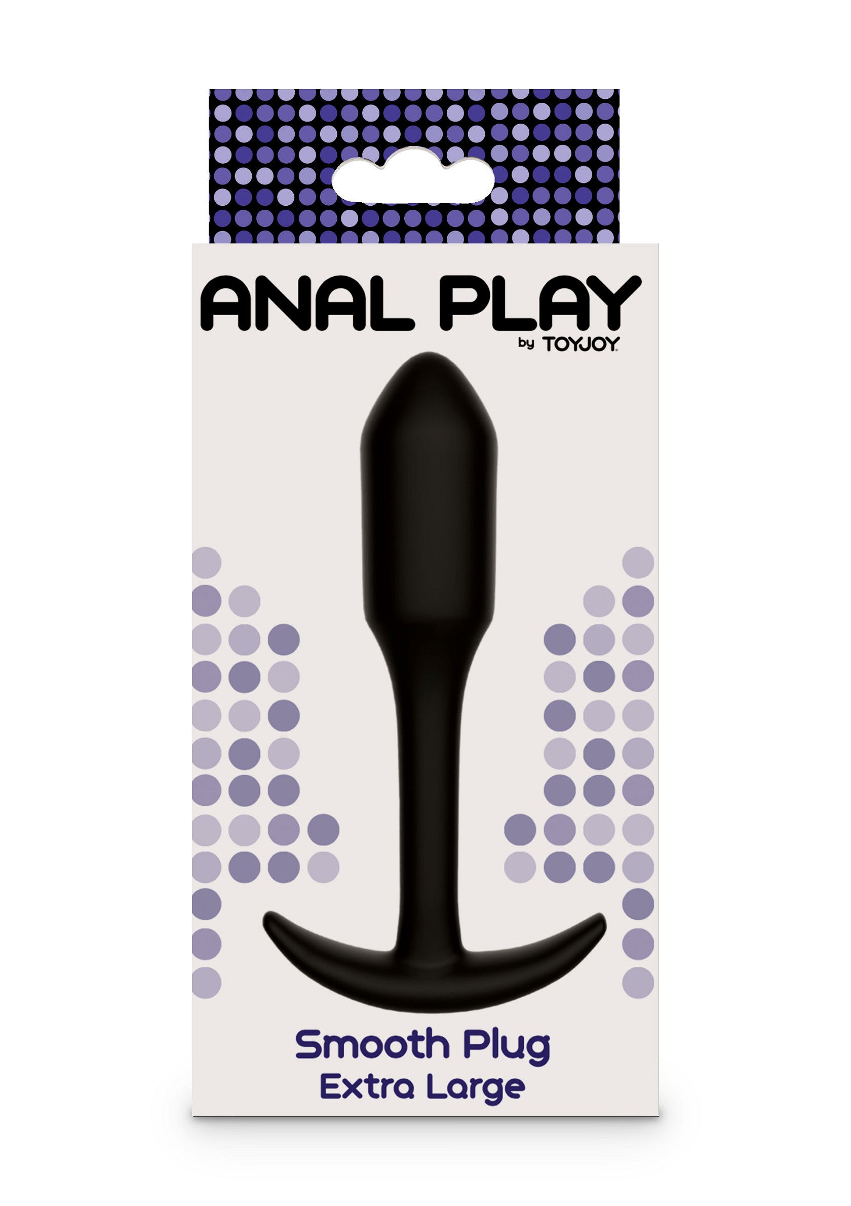 Toyjoy Smooth Anal Plug XLarge BLACK - 1