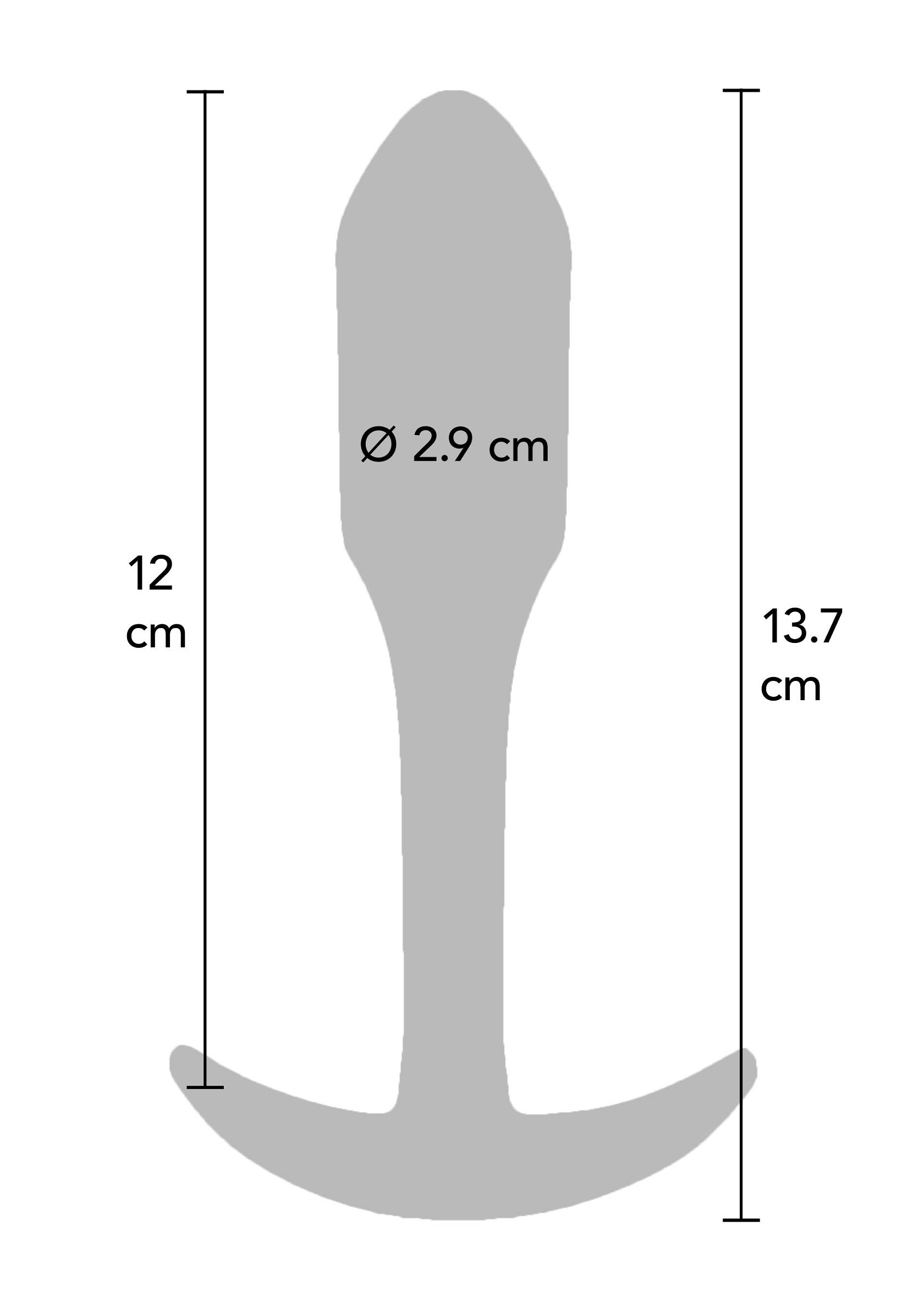 Toyjoy Smooth Anal Plug XLarge BLACK - 3