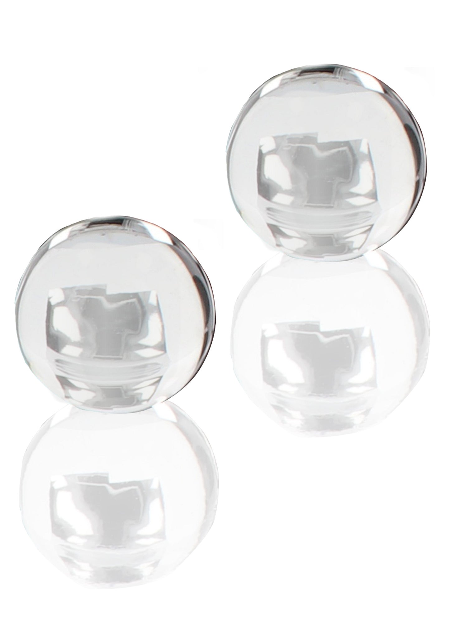 ToyJoy Glass Worxx Pearl Drops TRANSPA - 0