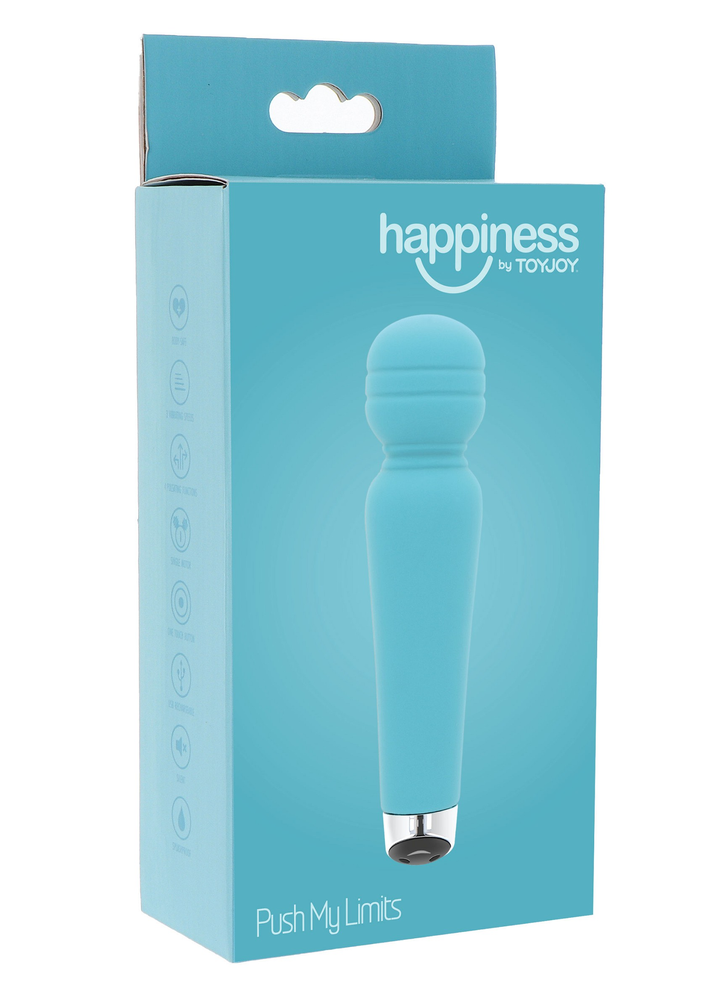 ToyJoy Happiness Push My Limits Massager BLUE - 4