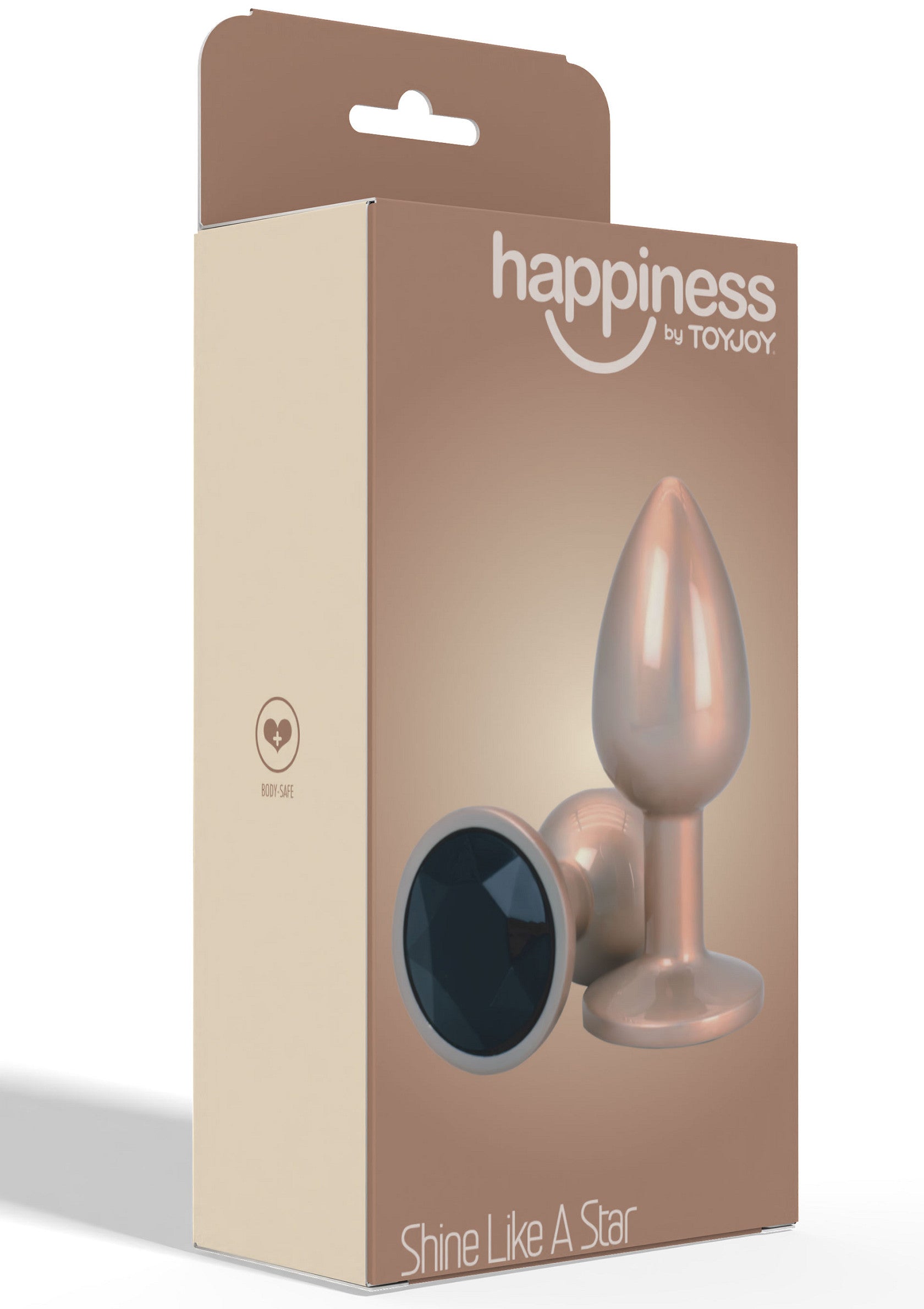 Toyjoy Happiness Shine Like A Star Buttplug GOLD - 1