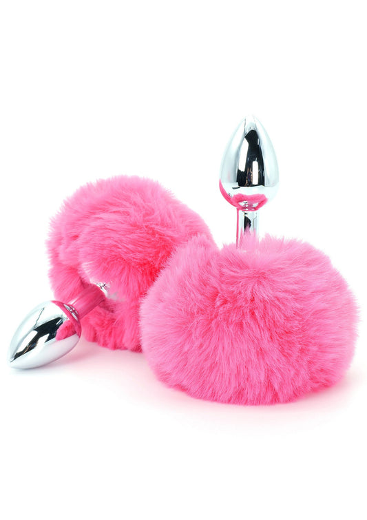 Enchanting Bunnytail Buttplug - Roze