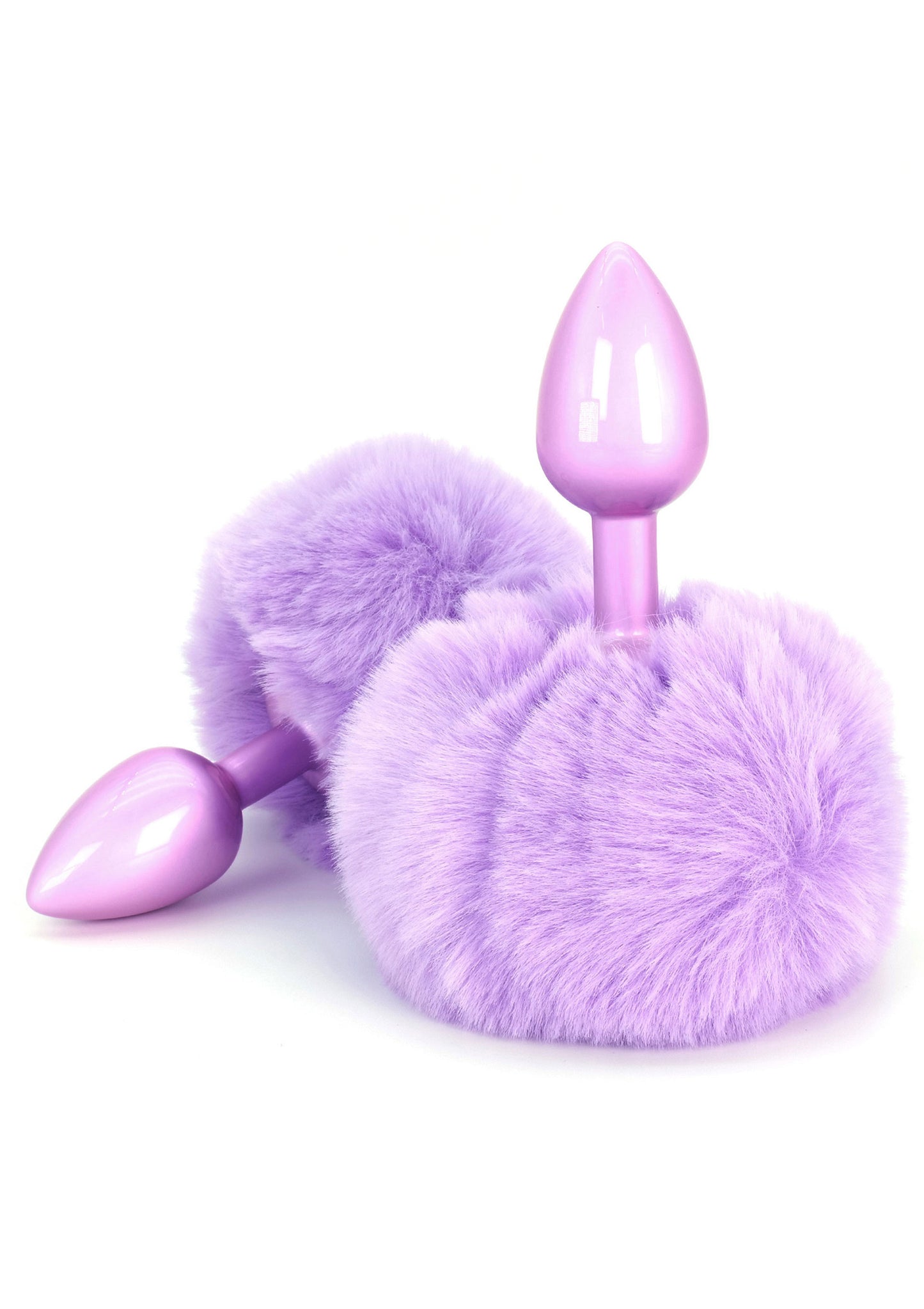 Toyjoy Happiness Enchanting Bunnytail Buttplug PURPLE - 0