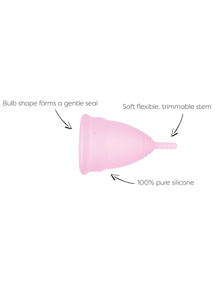 Mae B Menstrual Cups Size S PINK S - 2