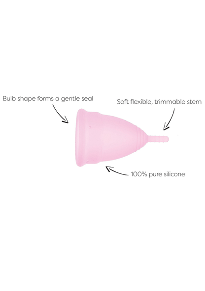 Mae B Menstrual Cups Size S PINK S - 2