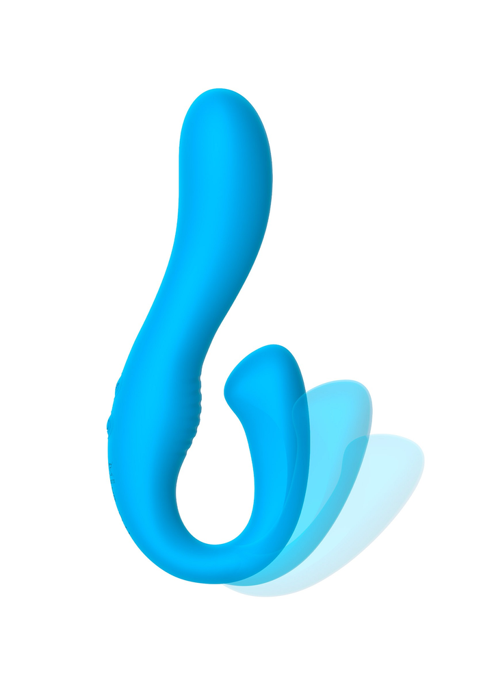 ToyJoy Fame The Skyler Rabbit Vibrator BLUE - 1