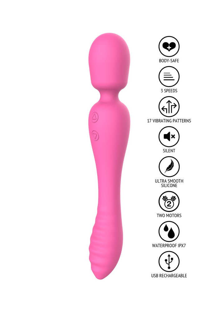 ToyJoy Fame The Evermore 2-in-1 Massager PINK - 0
