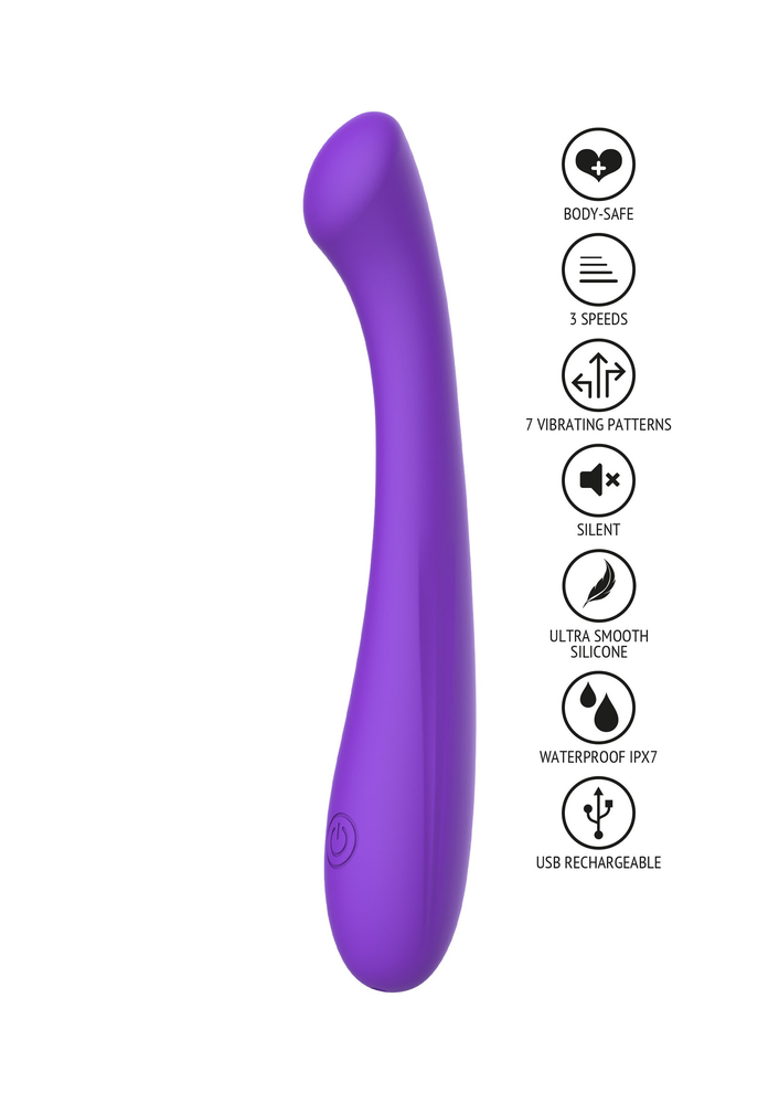 ToyJoy Fame The Luna G-Spot Vibrator PURPLE - 7