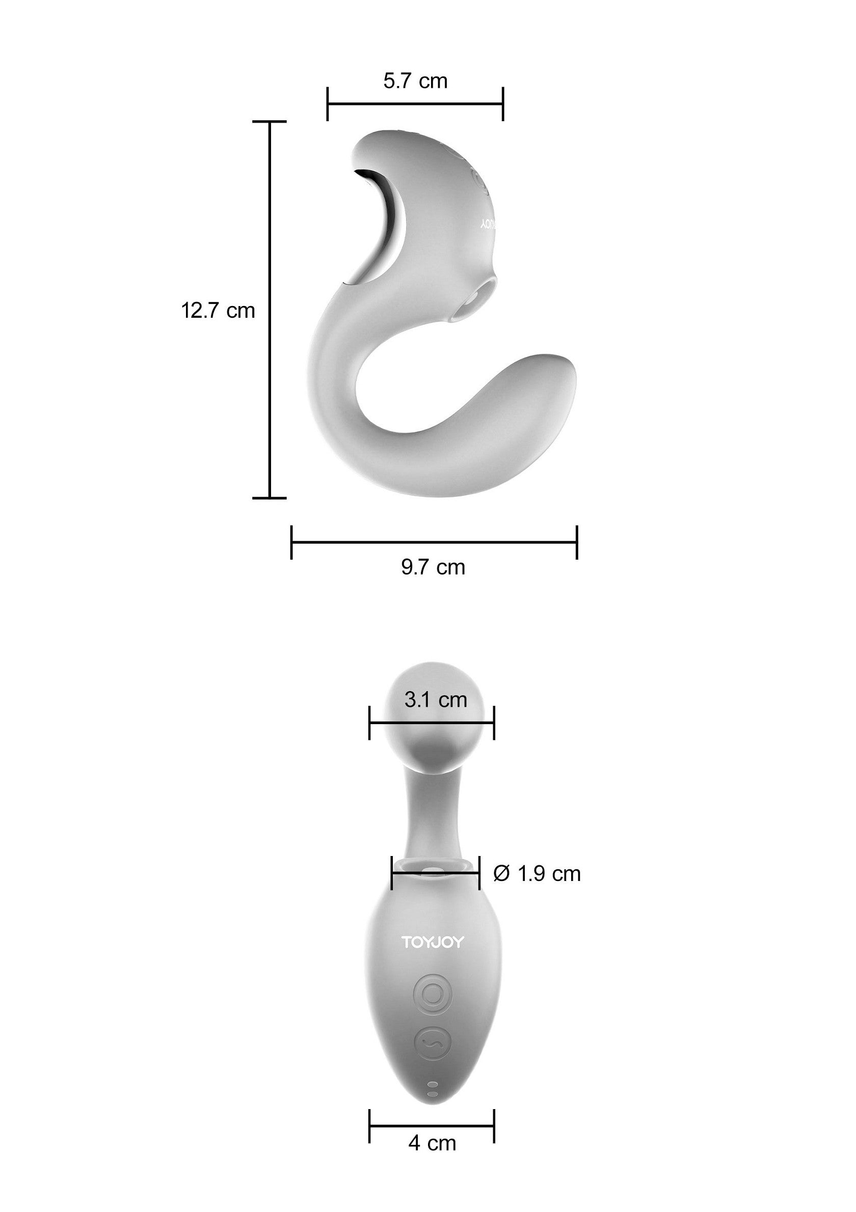 ToyJoy Urban TWIST - Clitoral Vibrator PINK - 7