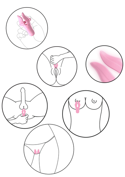 ToyJoy Urban BLOOM - Erogenous Zone Stimulator PINK - 4