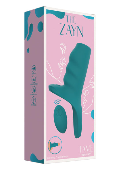 The Zayn Vibrating Couple Sleeve GREEN - 2