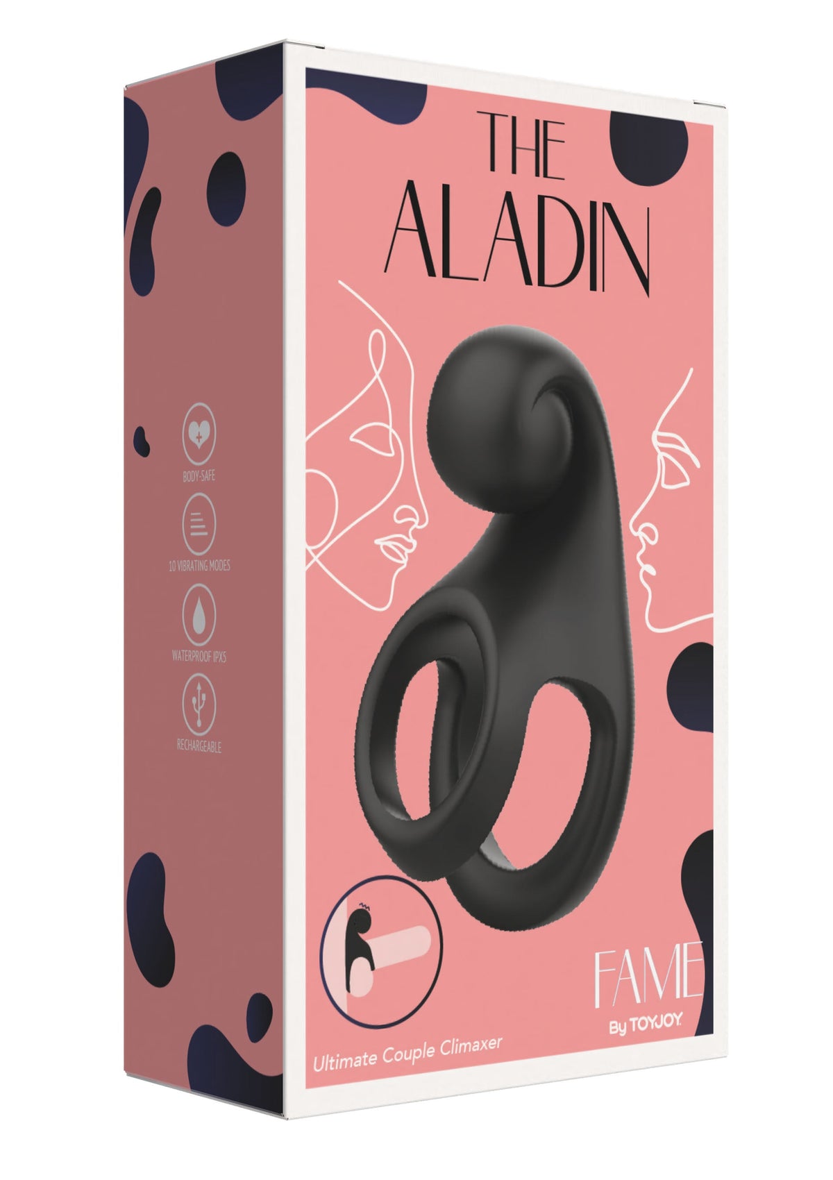 The Aladin Ultimate Couple Ring BLACK - 2