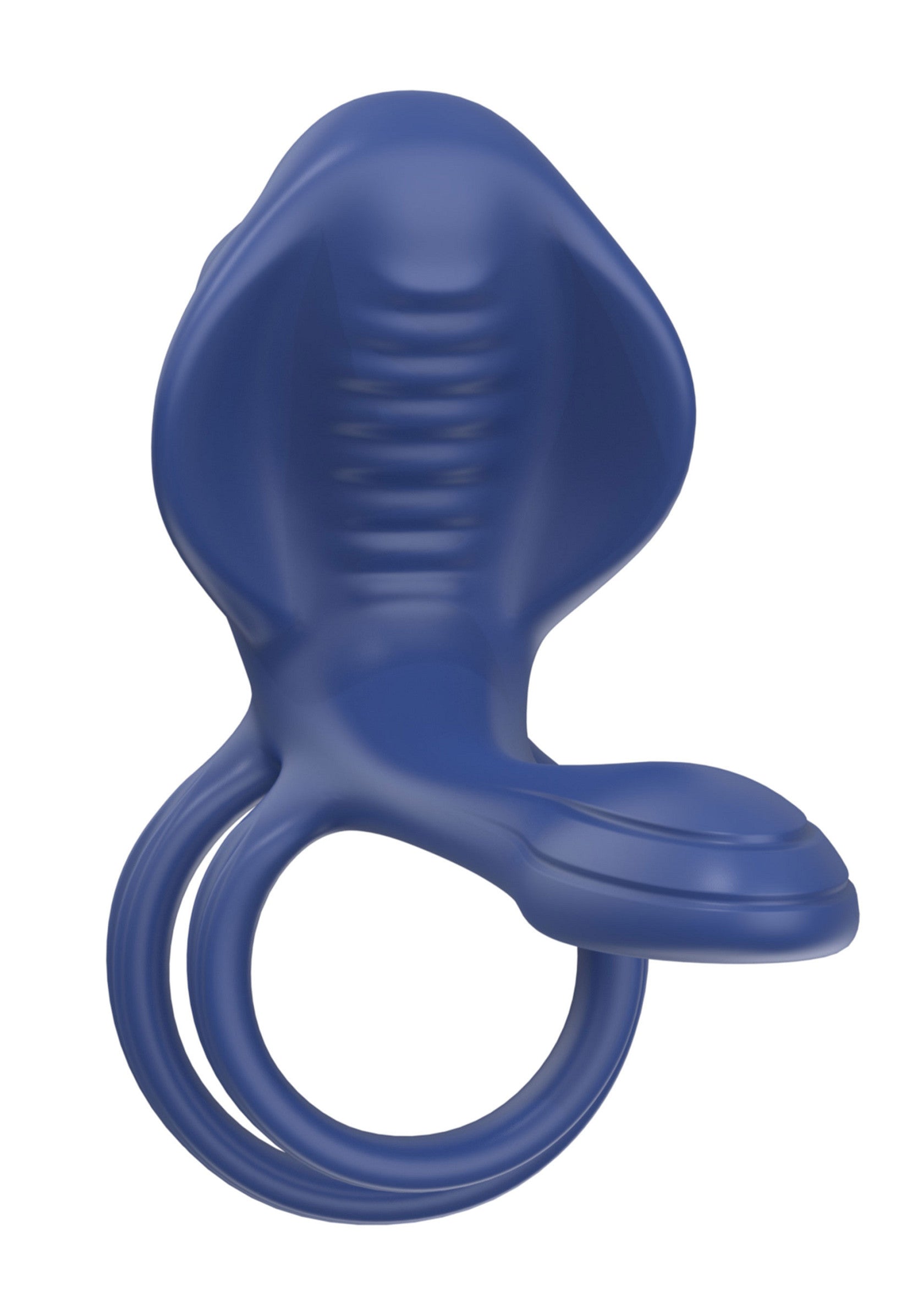 Xocoon Couples Slimline Vibrator Ring BLUE - 11