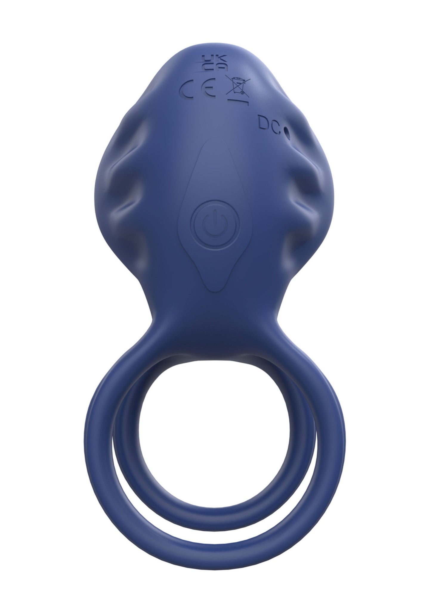 Xocoon Couples Slimline Vibrator Ring BLUE - 10