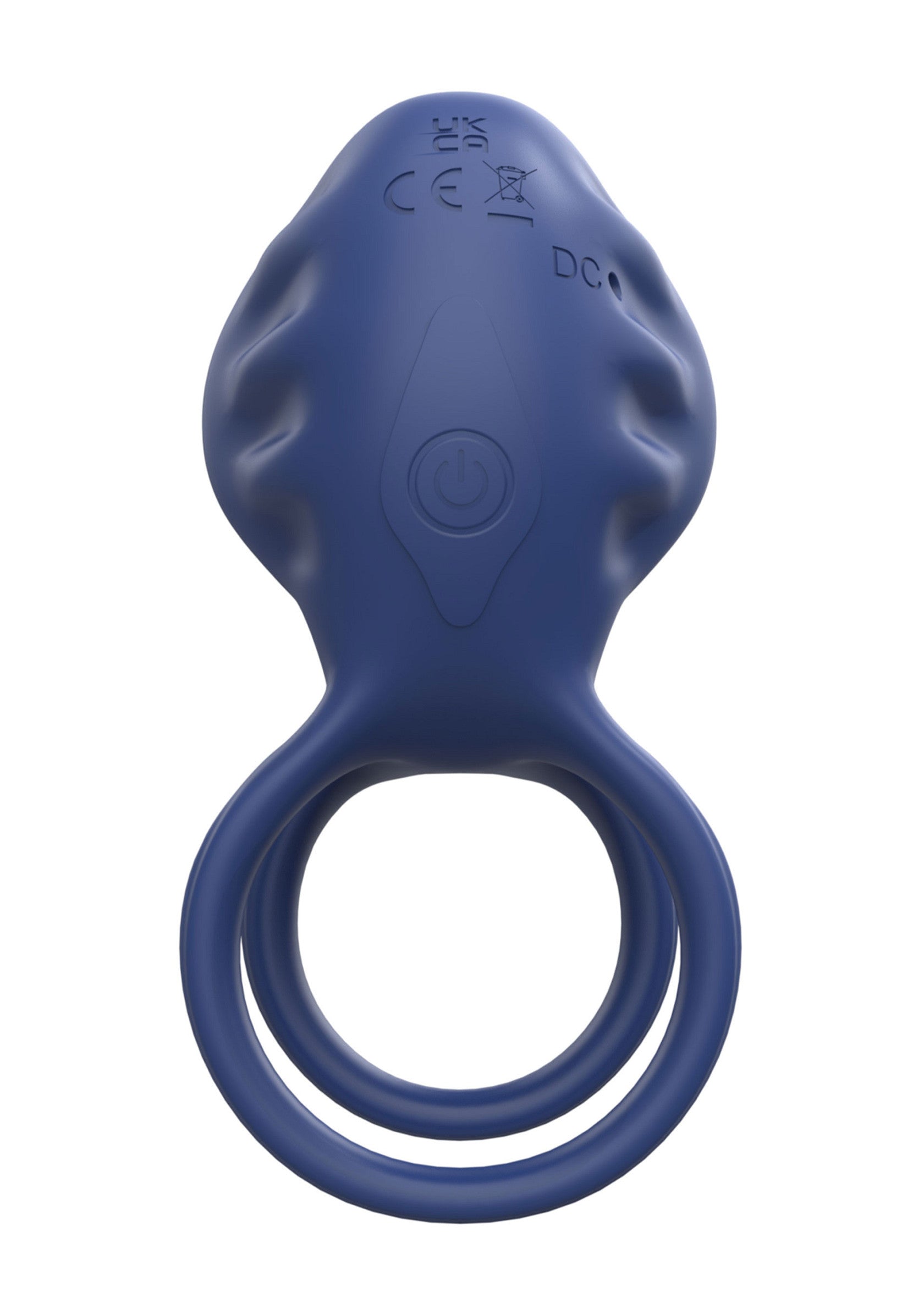 Xocoon Couples Slimline Vibrator Ring BLUE - 10