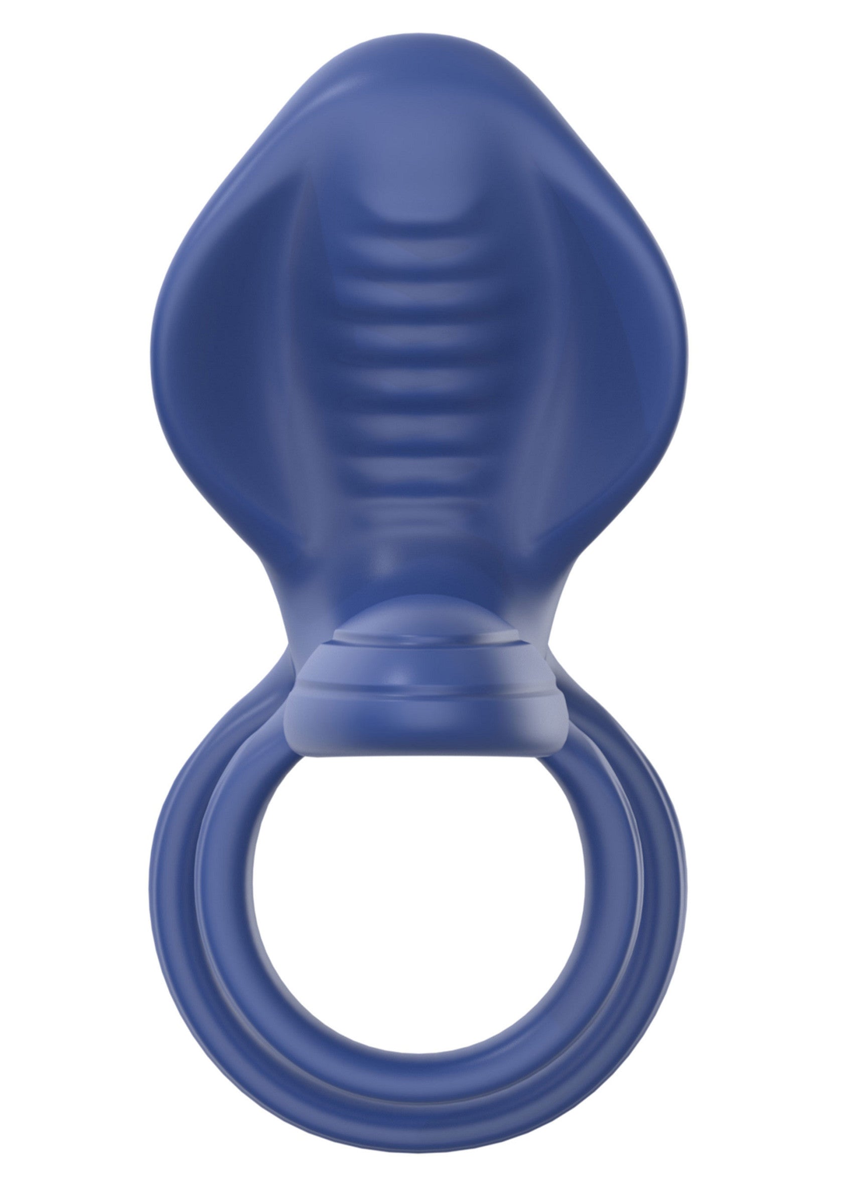 Xocoon Couples Slimline Vibrator Ring BLUE - 7