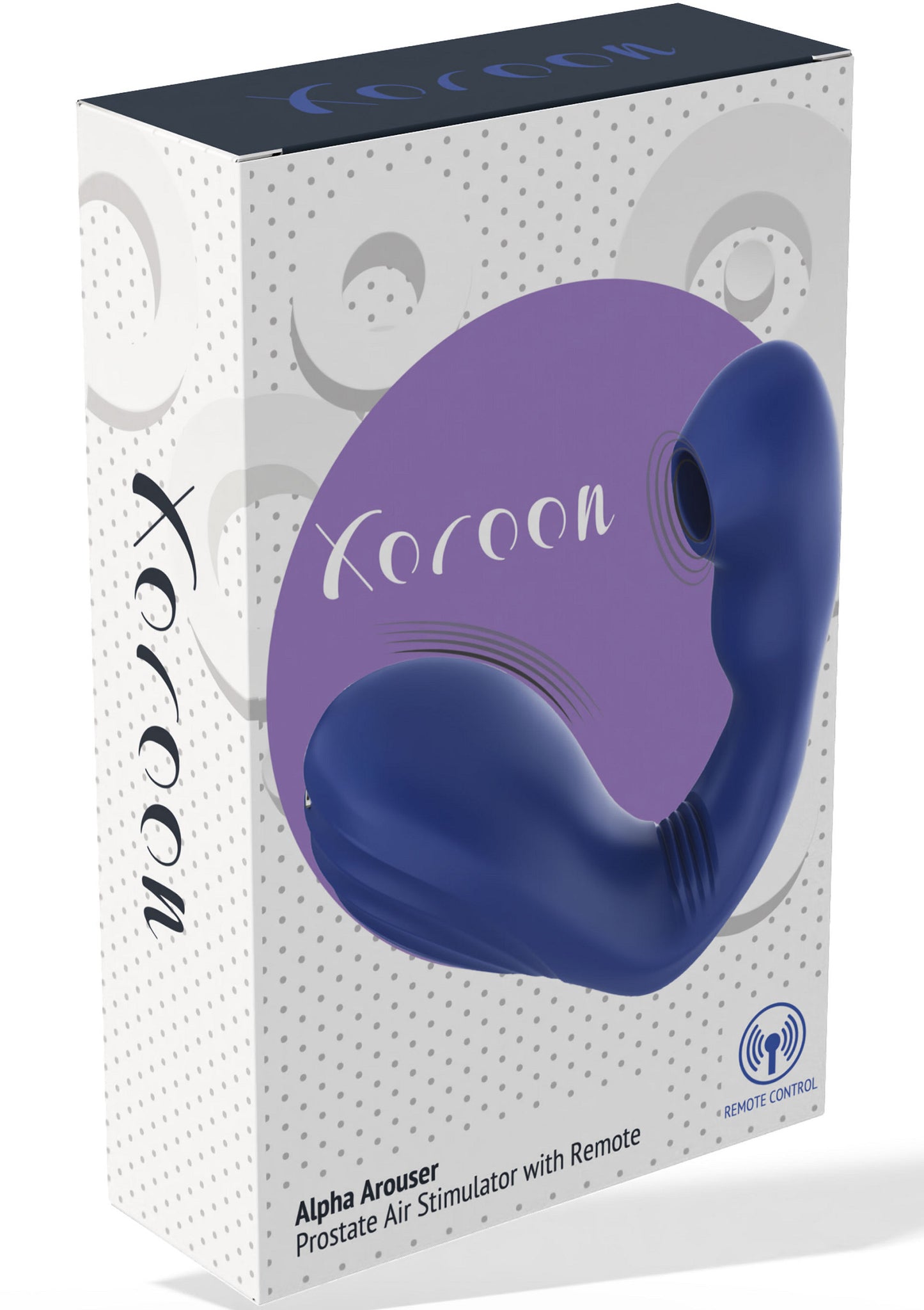 Xocoon Alpha Arouser - Prostate Air Stimulator BLUE - 1
