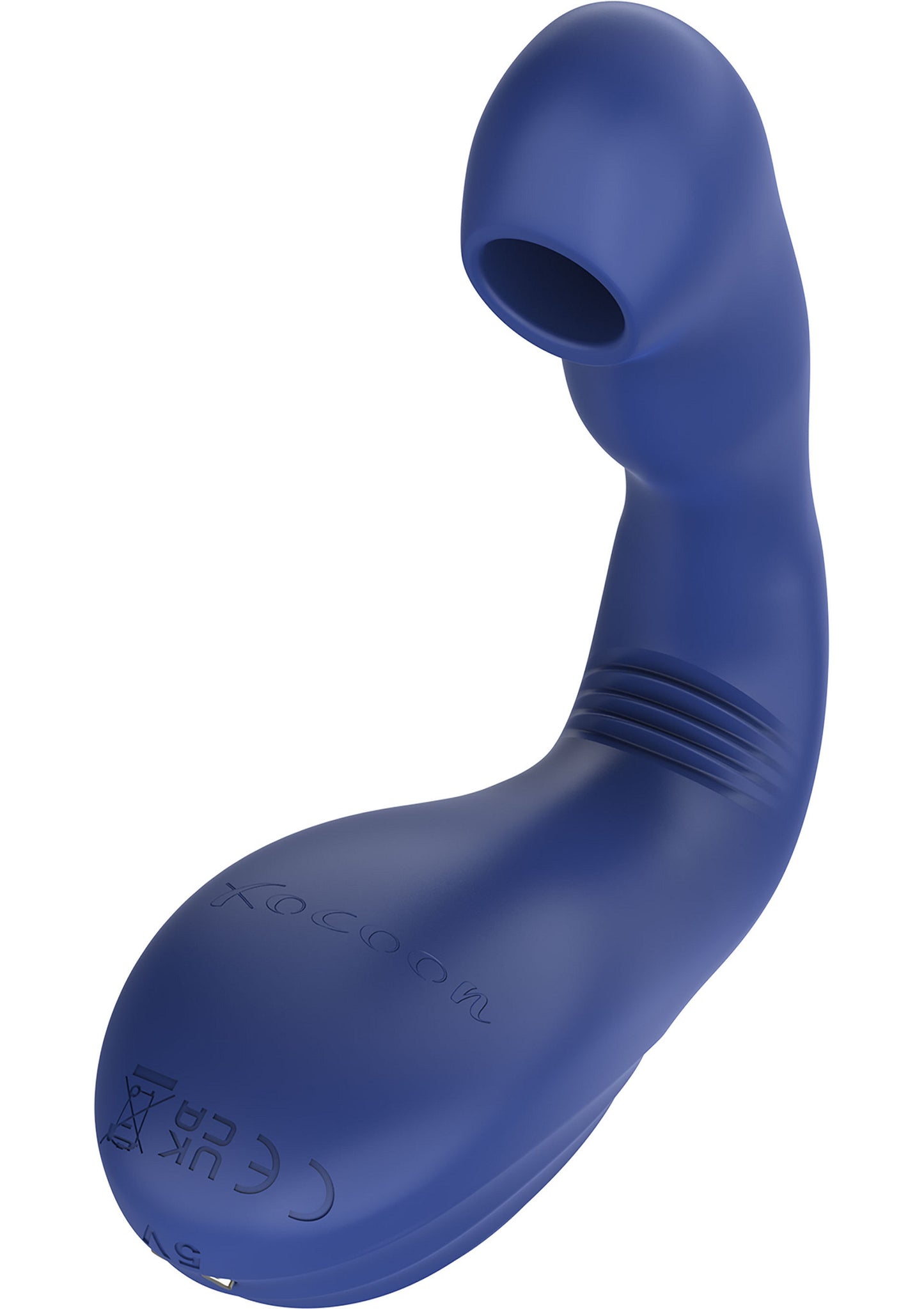 Xocoon Alpha Arouser - Prostate Air Stimulator BLUE - 5