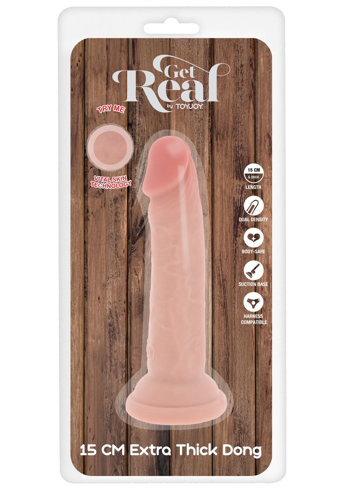 Deluxe Dual Density Thick Dong TPE 15 cm SKIN - 2