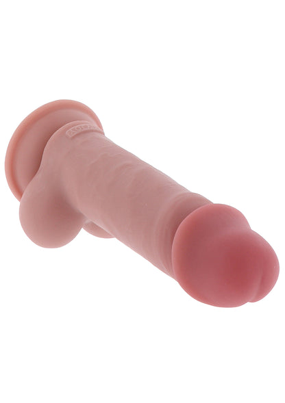 Deluxe Dual Density Thick Dildo TPE 17 cm SKIN - 1