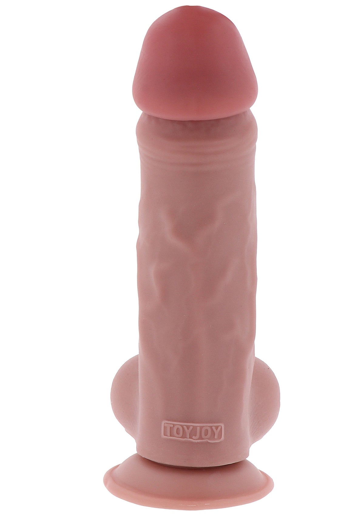 Deluxe Dual Density Thick Dildo TPE 23 cm SKIN - 5