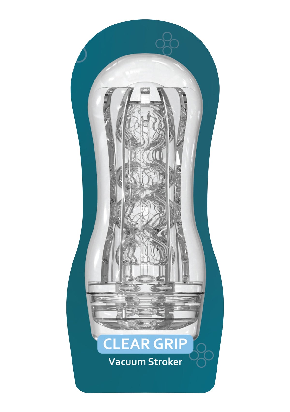Clear Grip Vacuum Stroker CLEAR - 1