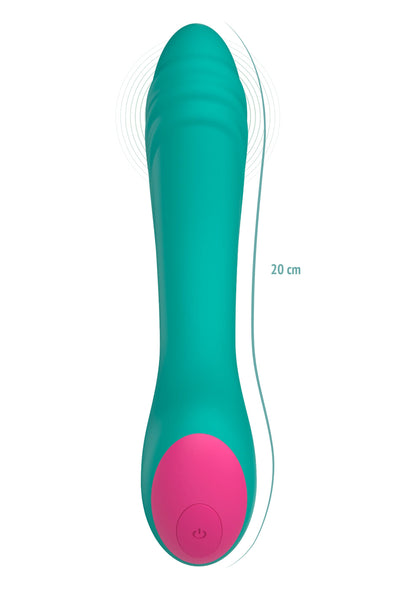 Savage G-Spot Vibrator GREEN - 2