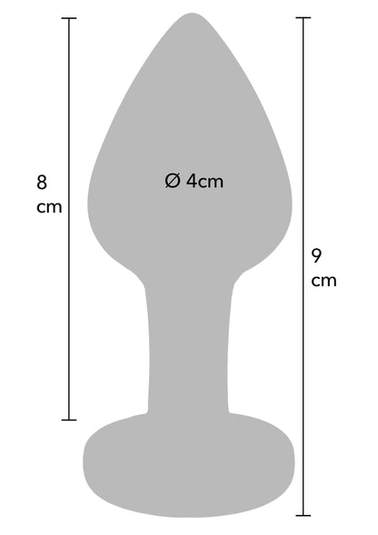 Stardust Anal Plug Medium BLUE - 4
