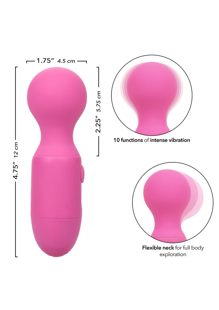 CalExotics First Time Rechargeable Massager PINK - 9