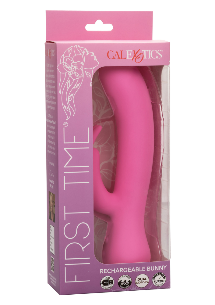 CalExotics First Time Rechargeable Bunny PINK - 7