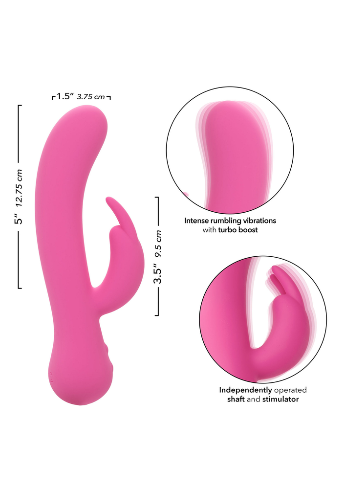 CalExotics First Time Rechargeable Bunny PINK - 3