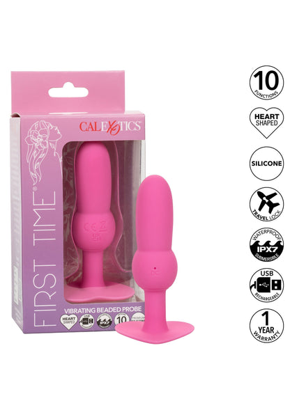 Vibrating Beaded Probe PINK - 4