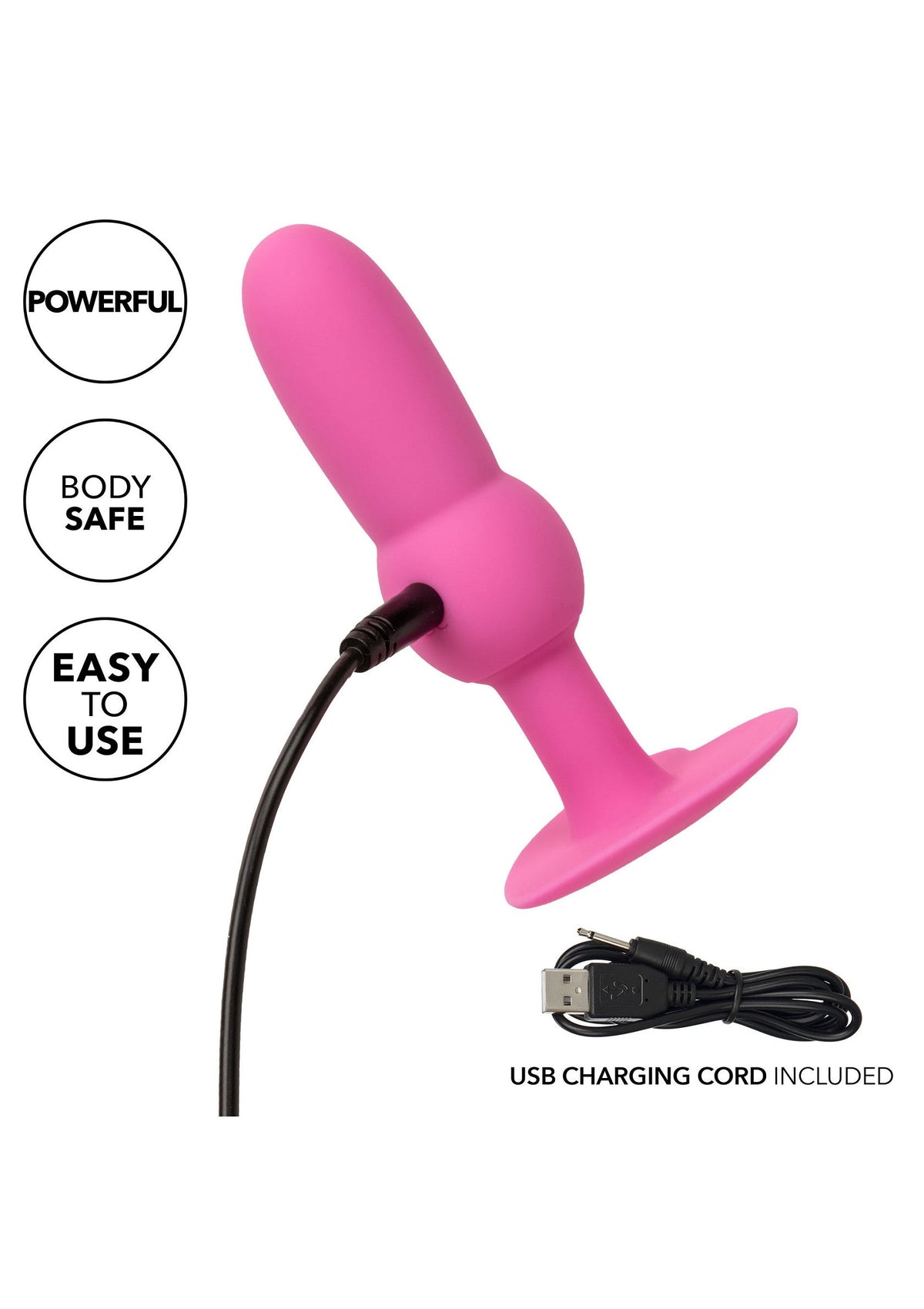 Vibrating Beaded Probe PINK - 5