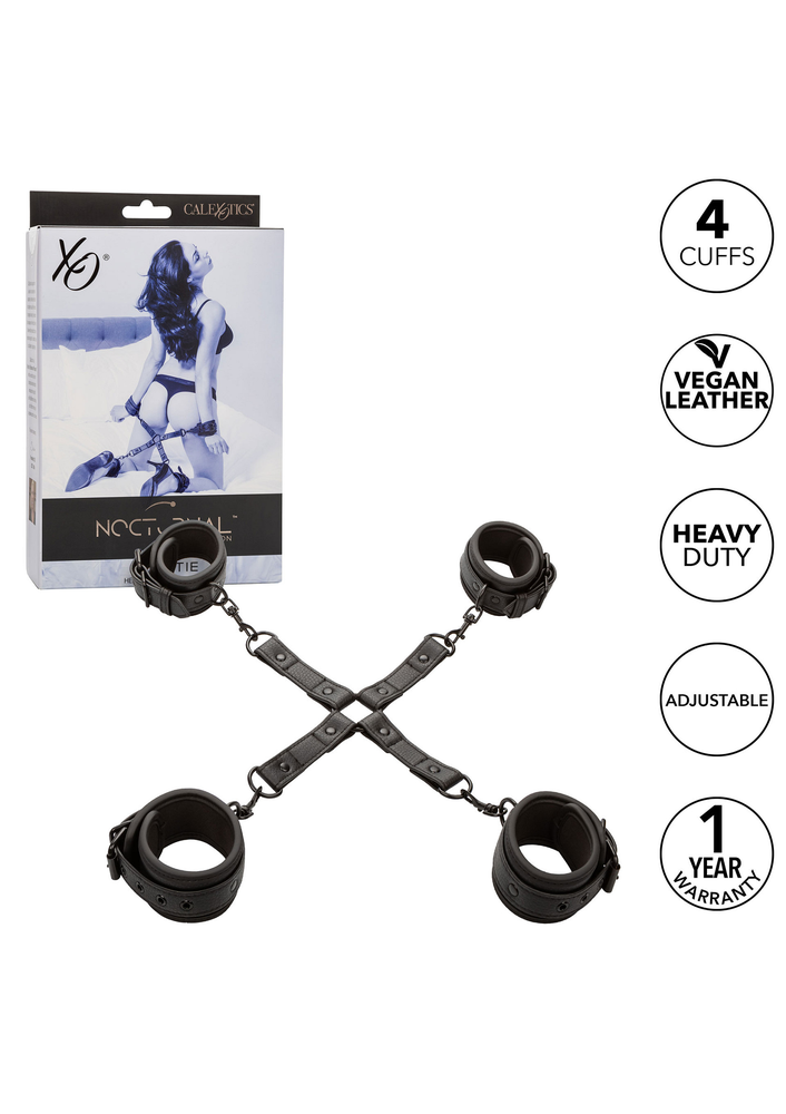 CalExotics Nocturnal Collection Hog Tie BLACK - 6