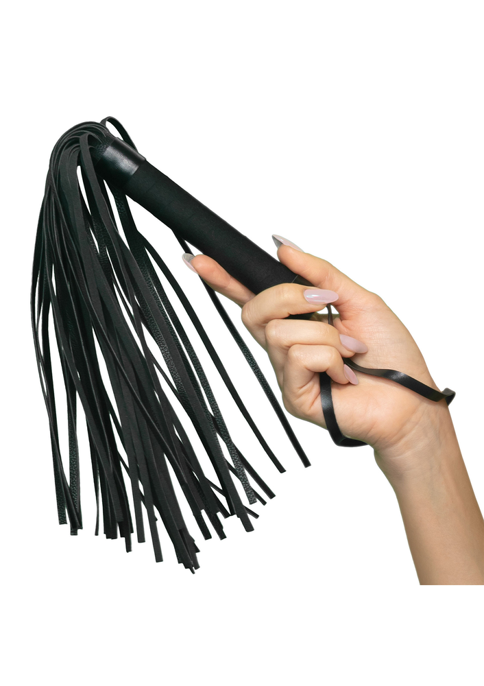 CalExotics Nocturnal Collection Flogger BLACK - 1