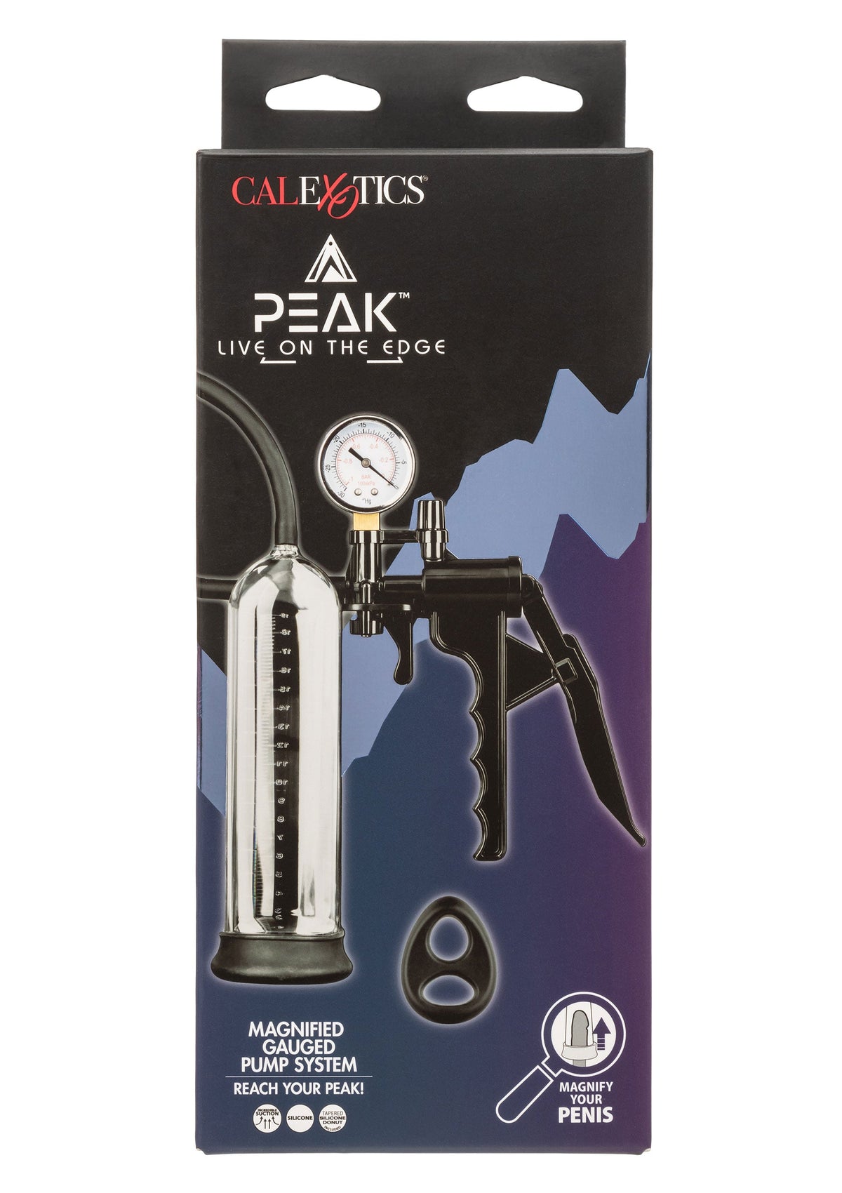 Magnified Gauged Pump System BLACK - 1