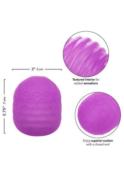 Pop Sock Textured PURPLE - 12