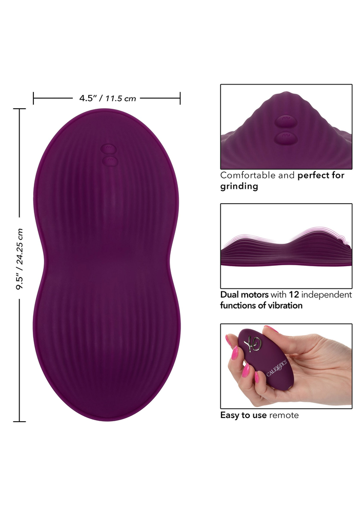 CalExotics LUST Remote Control DUAL RIDER PURPLE - 0