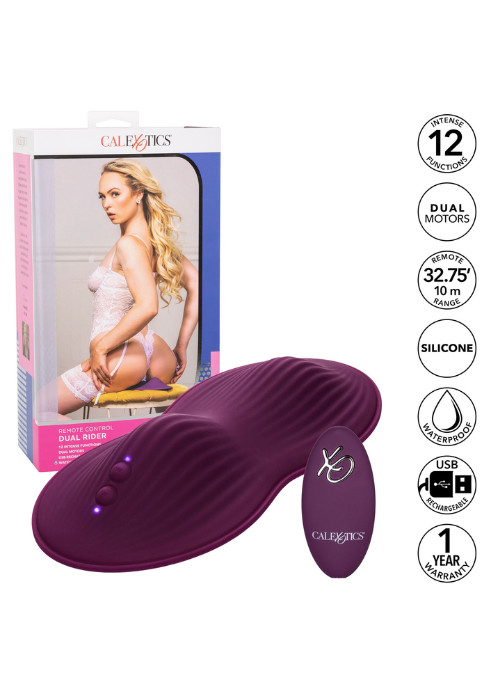 CalExotics LUST Remote Control DUAL RIDER PURPLE - 17