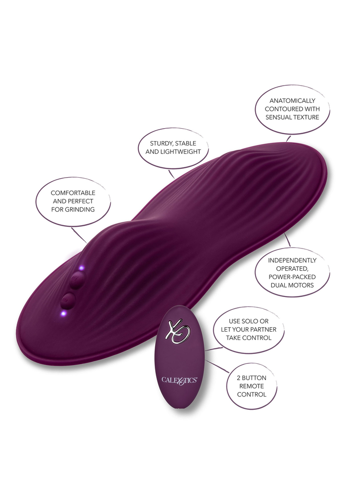 CalExotics LUST Remote Control DUAL RIDER PURPLE - 6