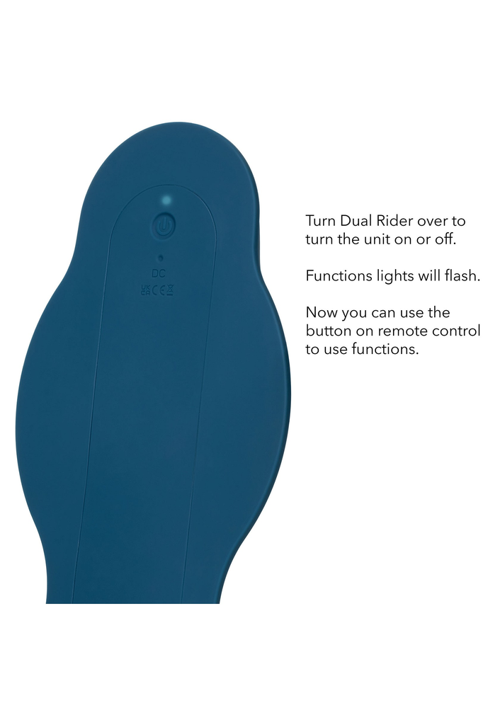 CalExotics Dual Rider Remote Control Bump & Grind BLUE - 11
