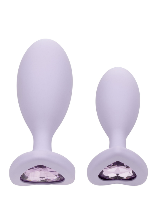 CalExotics First Time Crystal Booty Duo - Violet