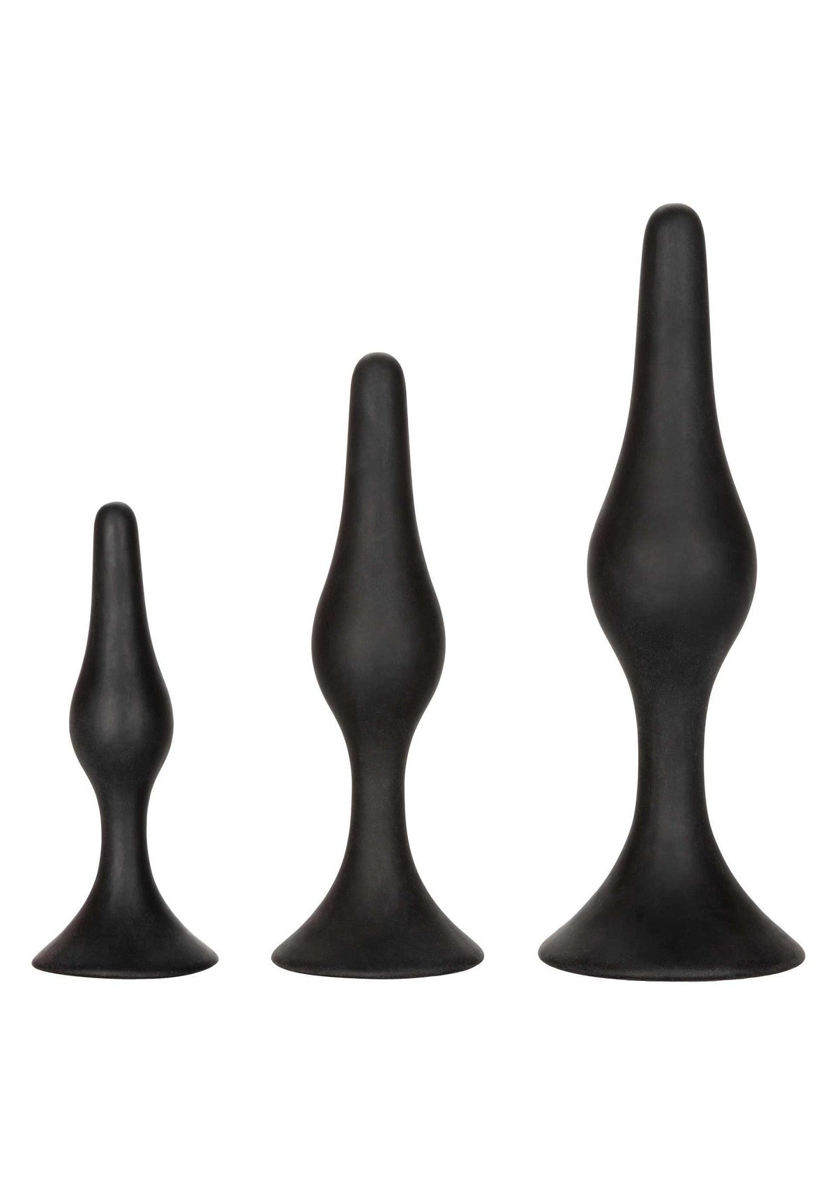 Silicone Anal Starter Kit BLACK - 0