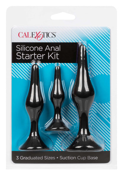 Silicone Anal Starter Kit BLACK - 2