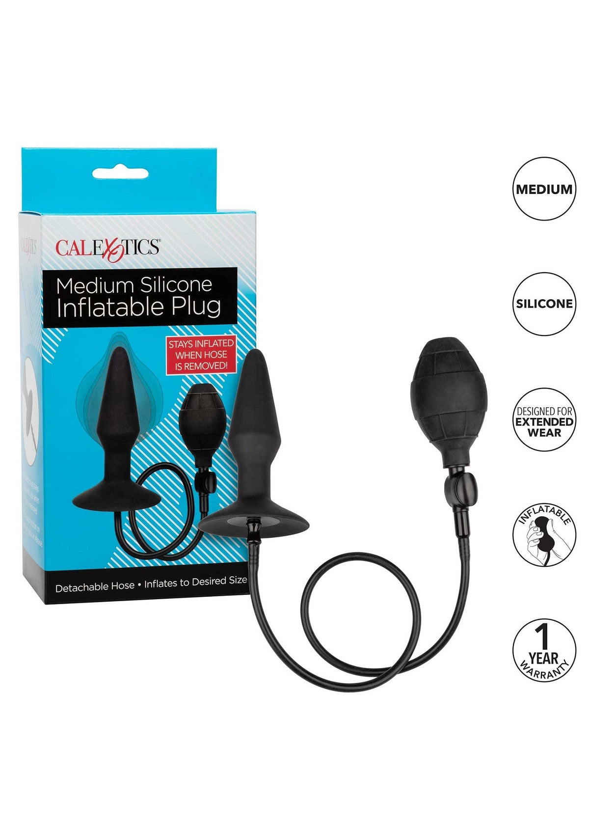 Medium Inflatable Plug BLACK - 4