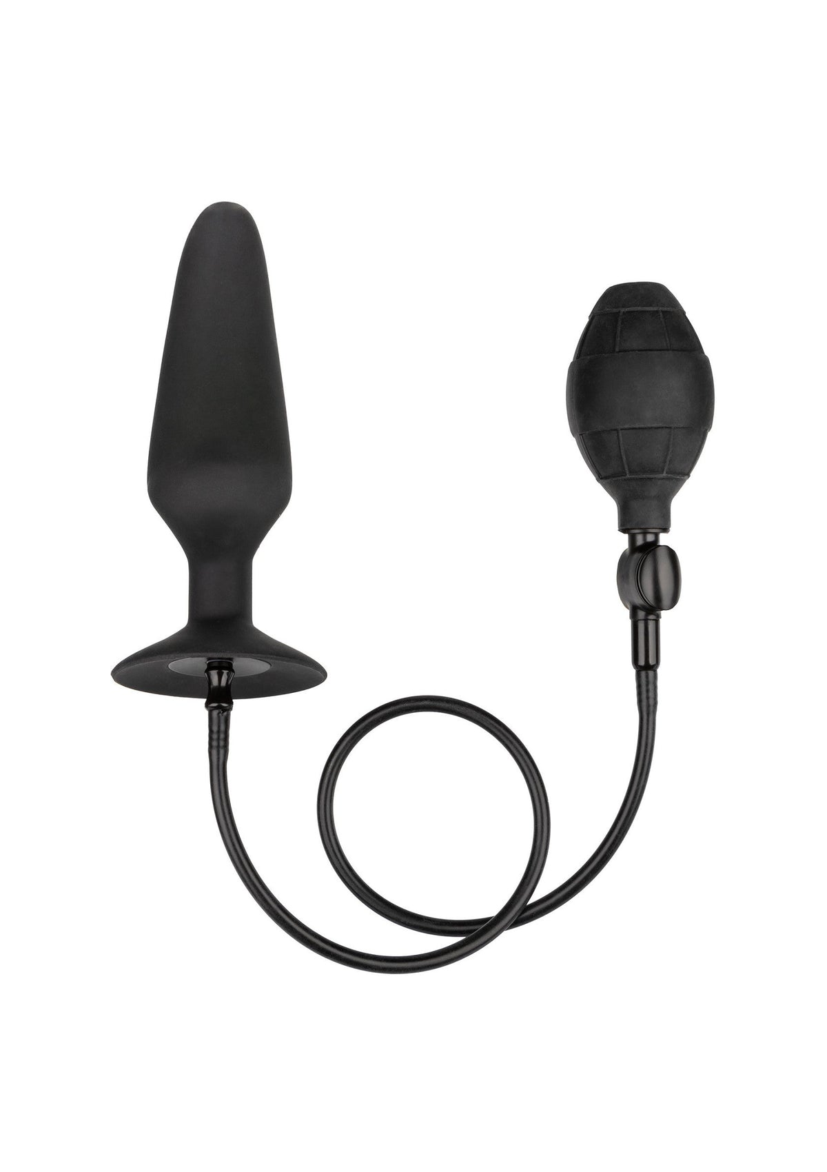 XL Silicone Inflatable Plug BLACK - 0