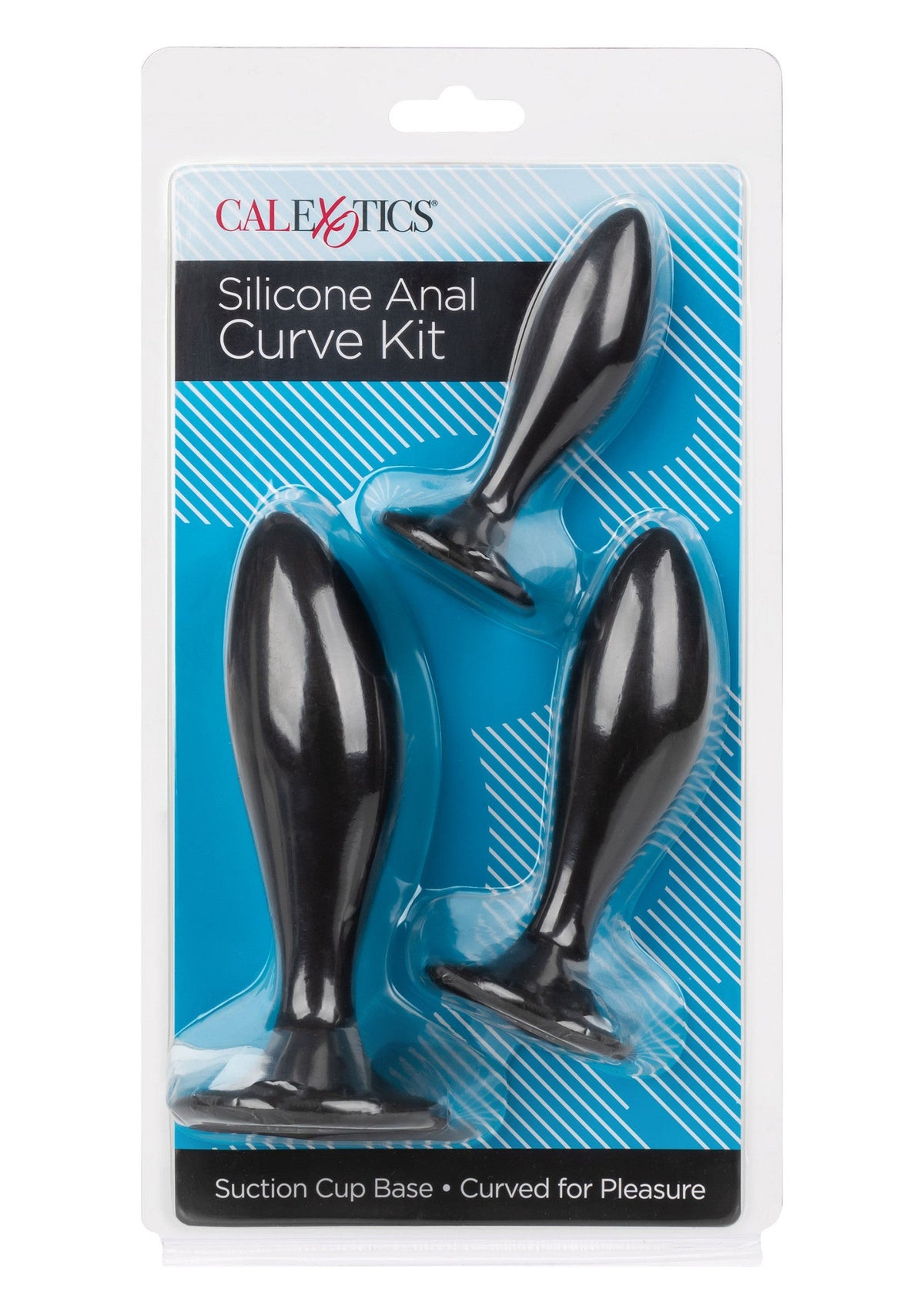 Silicone Anal Curve Kit BLACK - 2