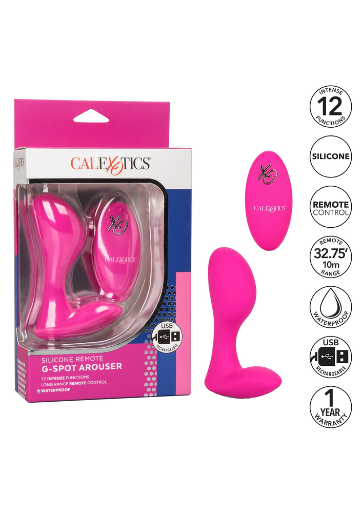 CalExotics Silicone Remote G–Spot Arouser PINK - 1