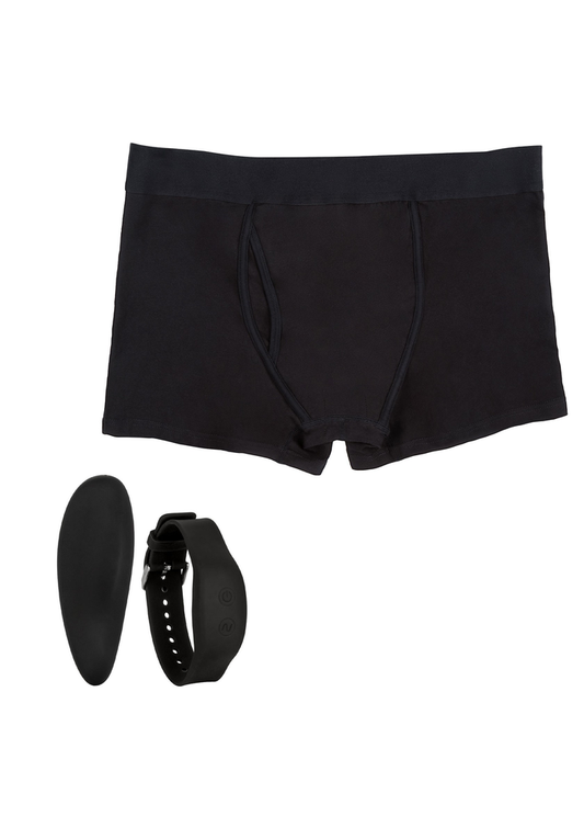 CalExotics Remote Control Boxer Brief Set L/XL - Zwart